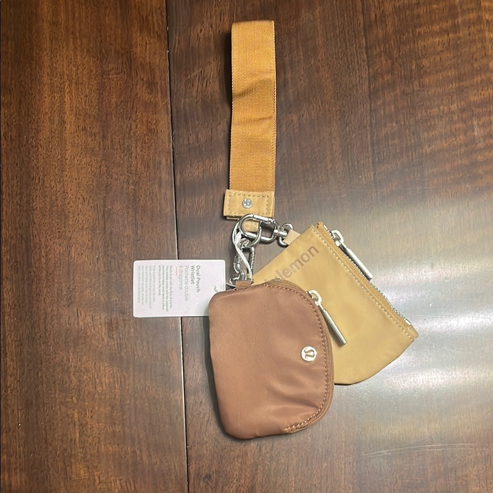 Lululemon Dual Pouch Wristlet NWT
